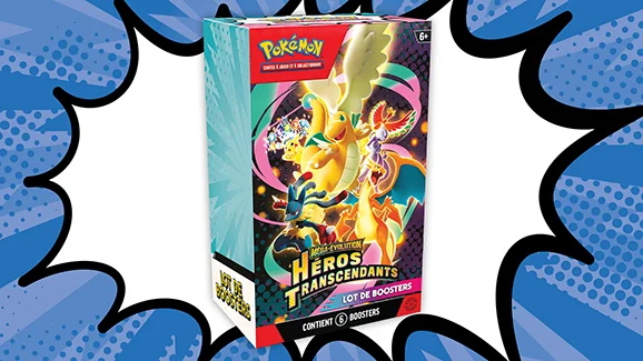 Lot de 6 boosters Héros Transcendants en version française