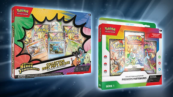 Sorties JCC Pokémon de mars 2026 : Équilibre Parfait, posters premium et Premiers Partenaires
