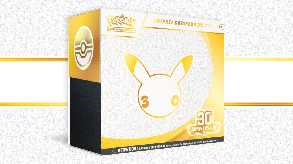 Coffret Dresseur d’élite 30e Anniversaire