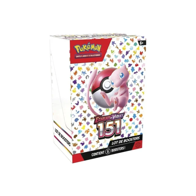 Bundle 6 boosters Pokémon 151 EV03.5