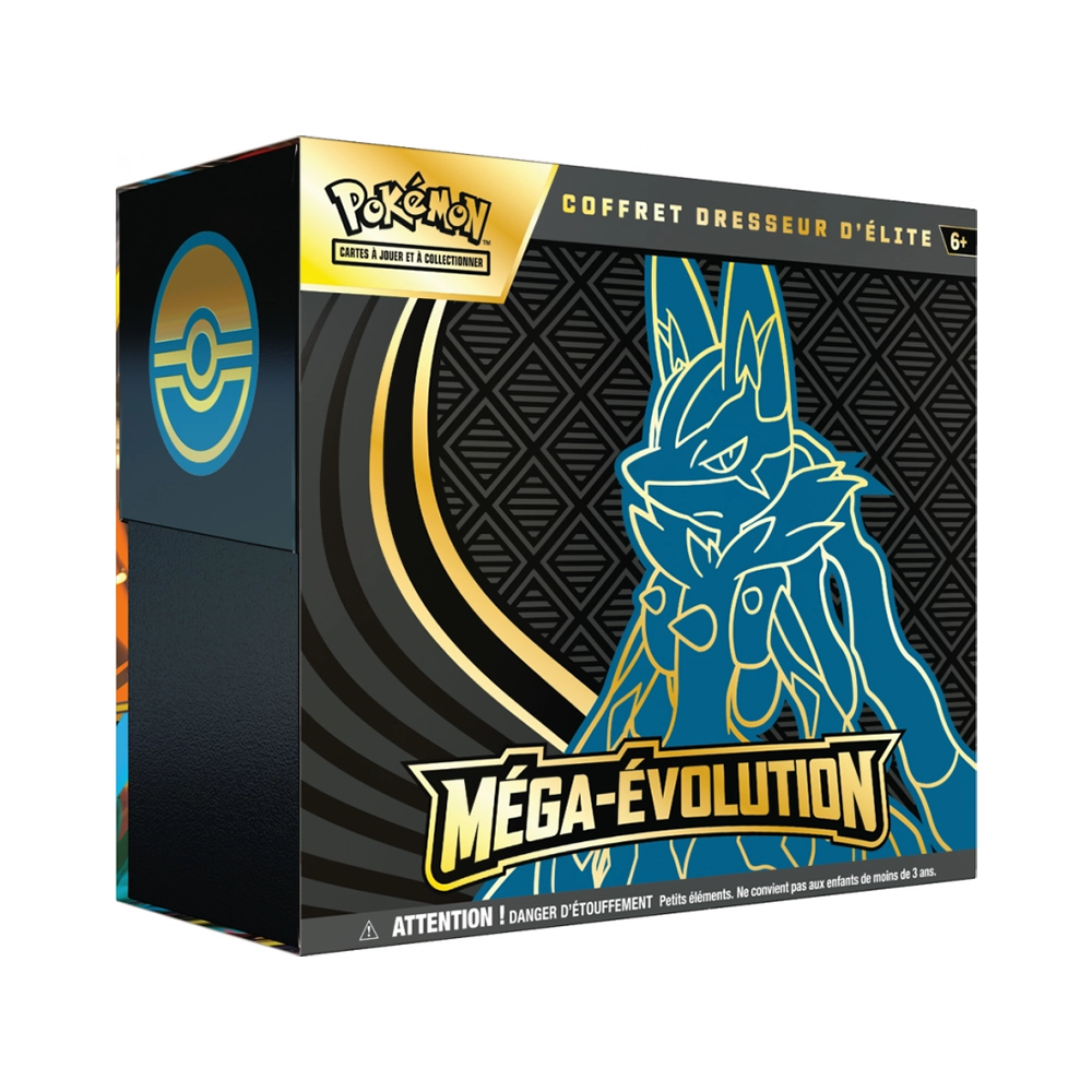 Coffret Dresseur d’élite Méga-Évolution Méga-Lucario en version française